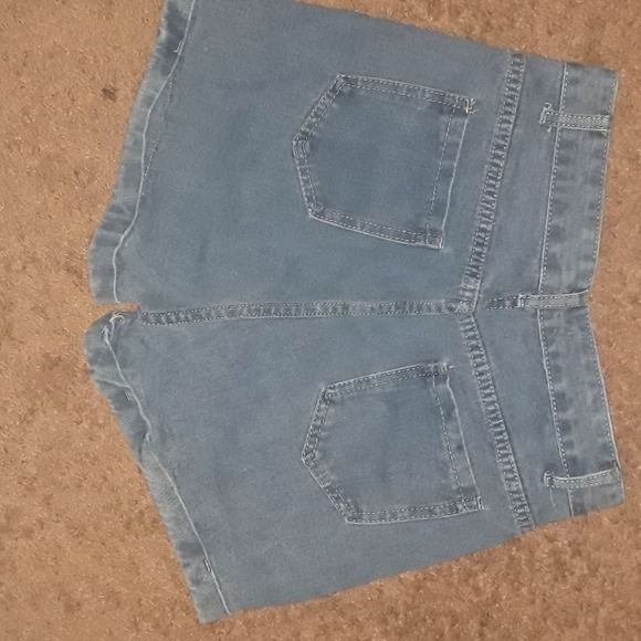 High waist denim shorts - Picture 2 of 2